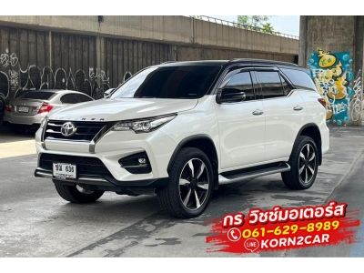 Toyota FORTUNER 2.8 SIGMA4 TRD Sportivo 4WD AT ปี 2022 Black TOP